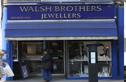Walsh Brothers Jewellery Shop Beckenham